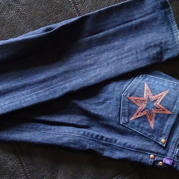 DVB VICTORIA BECKHAM JEANS DARK WASH 28X 32 - Picture 3 of 5